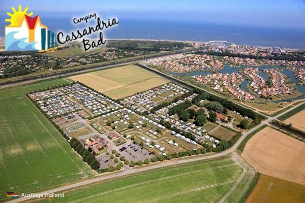 Camping Cassandria Bad an der holländischen Küste Camping Cassandria Bad Zeeland